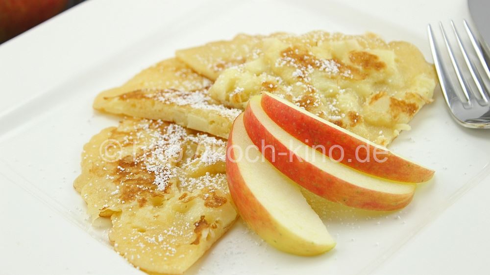 Apfel-Pfannkuchen / Apfelpfannekuchen