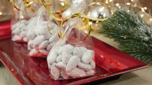 Schnee-Mandeln | Schoko-Mandeln wie vom Weihnachtsmarkt | Last Minute Geschenkidee aus der Küche
