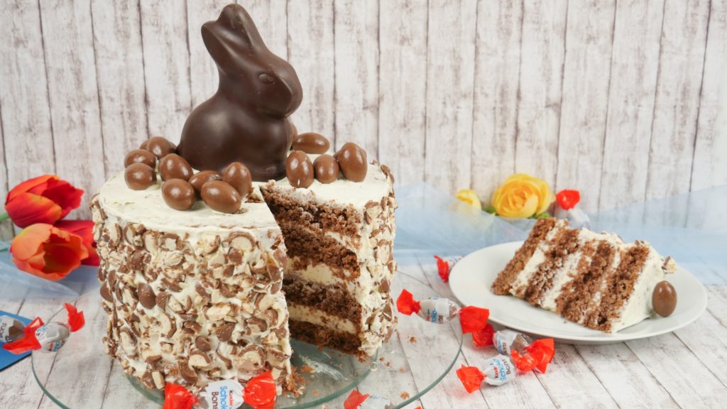 Kinder Schoko Bon Torte Rezept / Ostertorte / Schokoladentorte