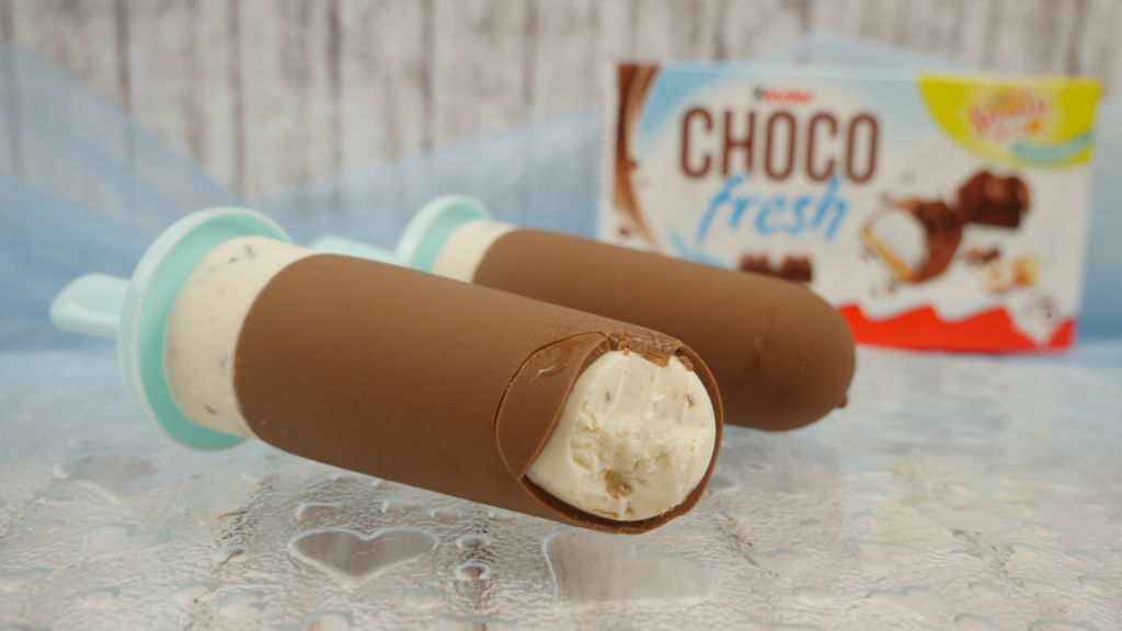 Rezept: Kinder Choco fresh Eis