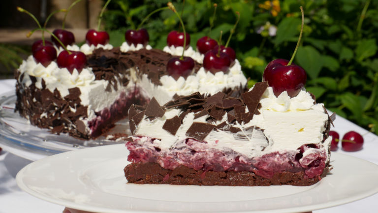 Rezept Schwarzwälder Kirsch Torte ohne Backen / No Bake