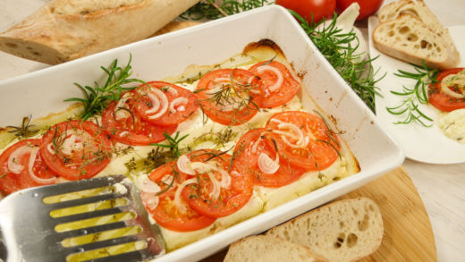 Gebackener Feta mit Tomaten aus dem Ofen