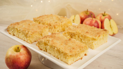Omas Apfelstreuselkuchen vom Blech | Blechkuchen | Streuselkuchen Rezept