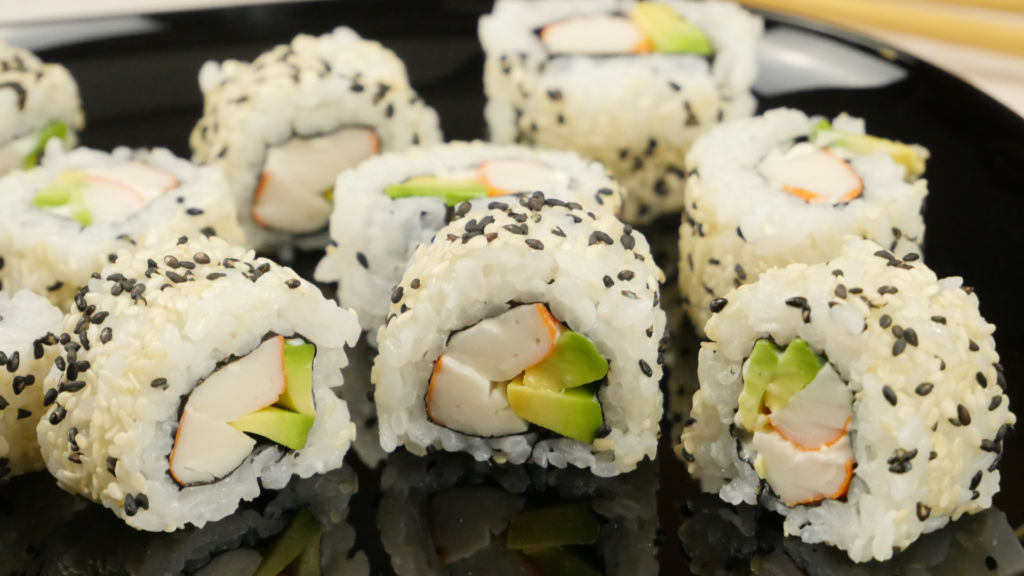 Sushi selber machen - California Rolls - Inside out Rolls
