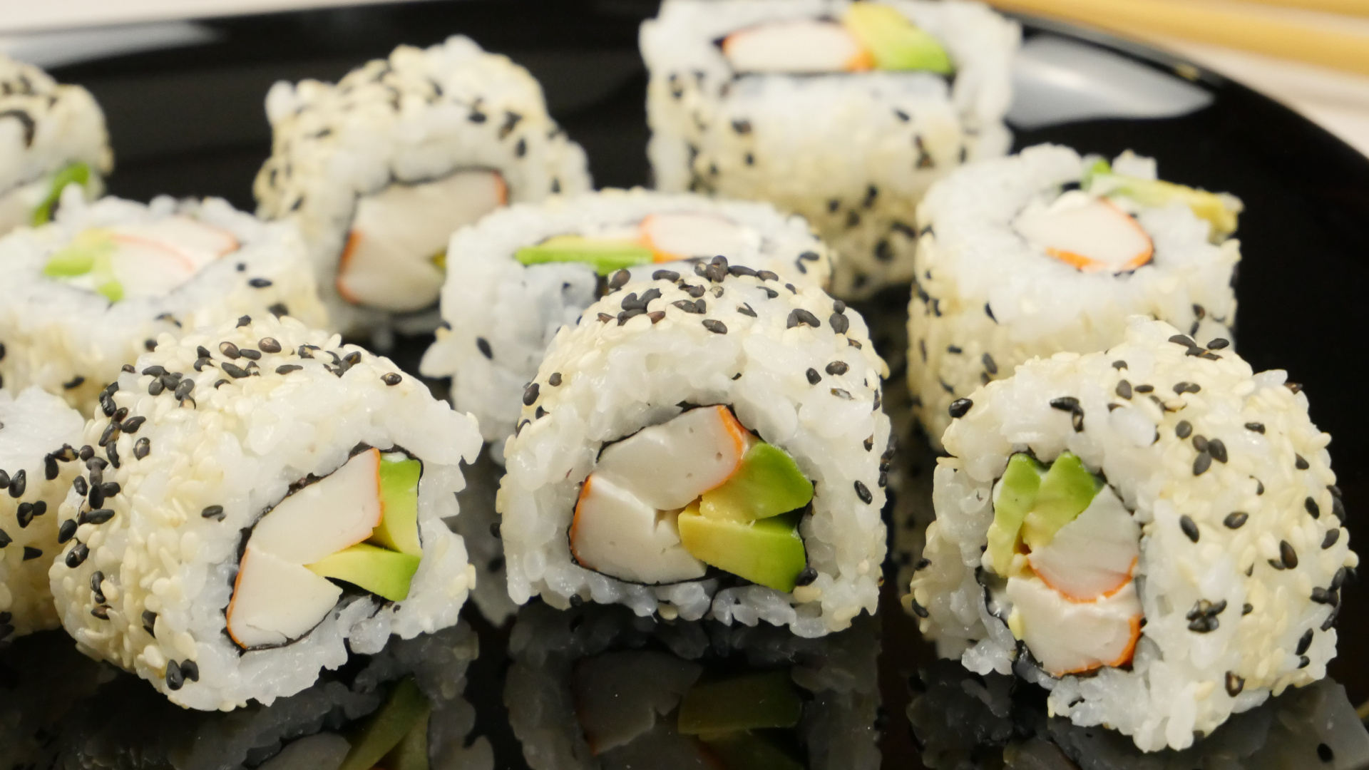 Rezept: Sushi selber machen - California Rolls - Inside out Rolls