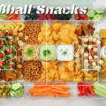 Fußball EM 2021 -  Snackboard und bunte Snackbecher zum Fußball gucken