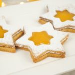 Lemon Curd Sterne - Gefüllte Weihnachtsplätzchen