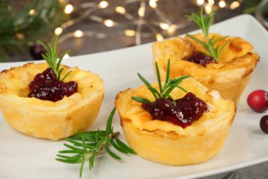 Mini Camembert Quiche