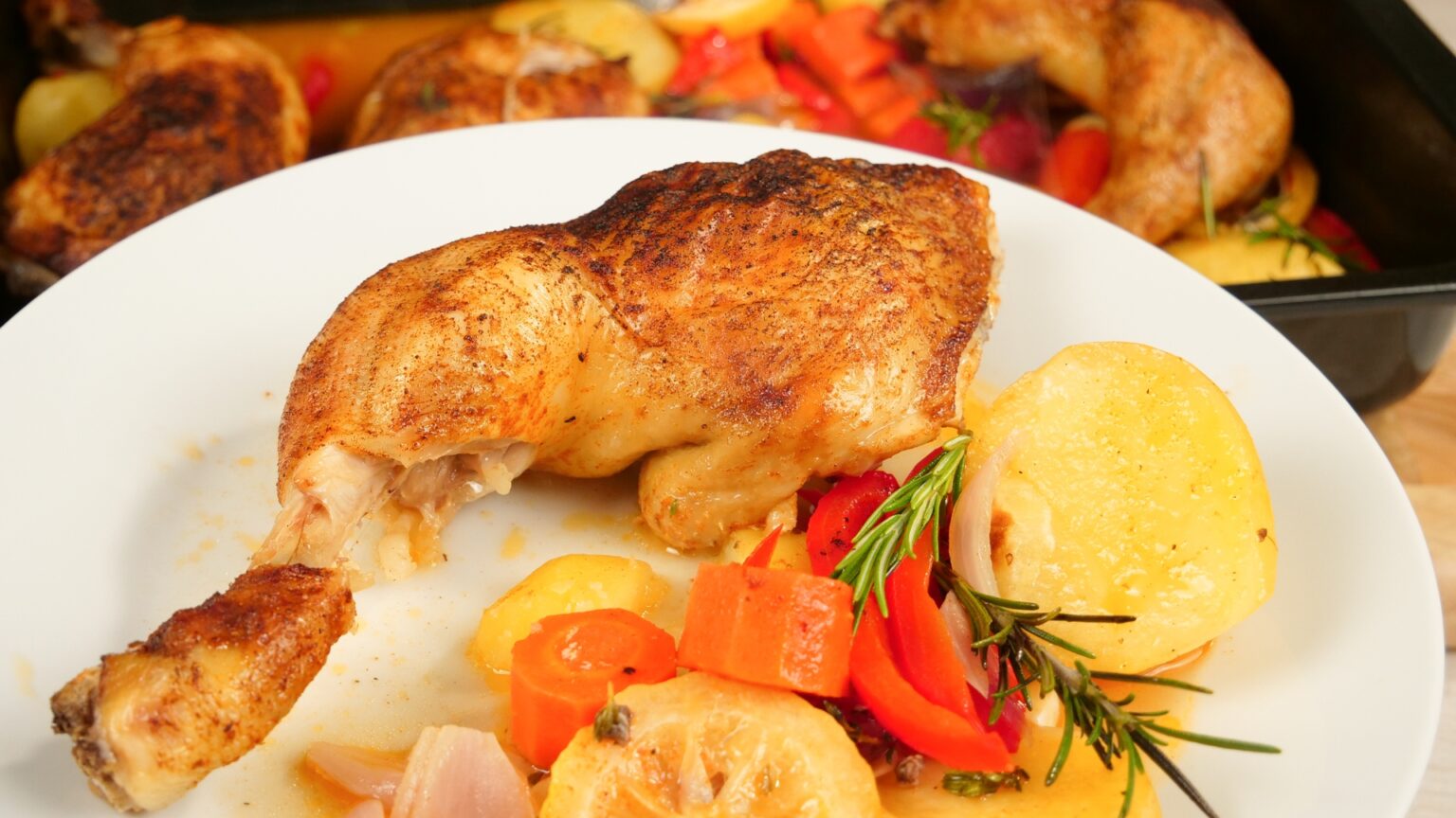 Hähnchenpfanne mit Gemüse und Zitrone – kochkino.de