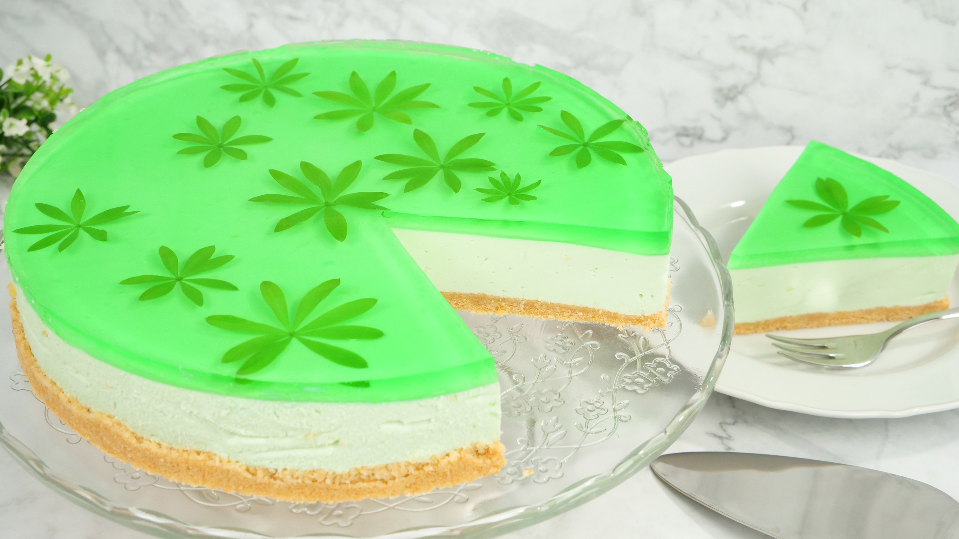 Waldmeister Torte Zartgr ner Genuss Ohne Backen Einfaches Rezept Zum Waldmeister Torte Zartgr ner Genuss Ohne Backen Einfaches Rezept Zum
